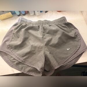 Women's Gray Nike Athletic Shorts